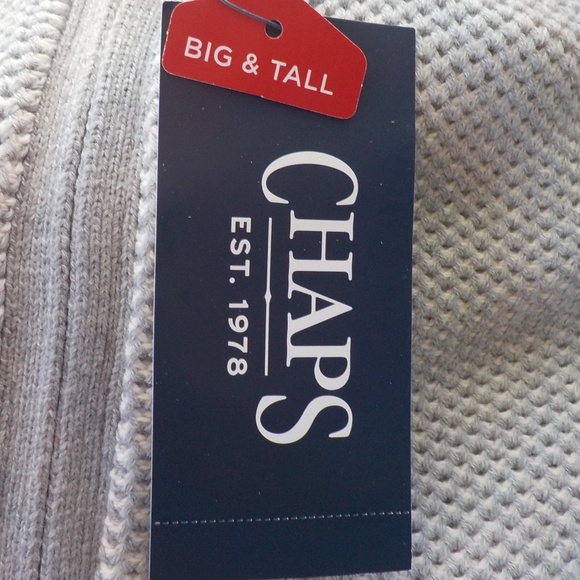 NEW CHAPS Big&Tall Sweater - Picture 7 of 11